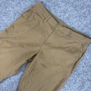 L.L. Bean Men's Classic Fit 36x29 Tan Khaki Pants Flat Front Item 513046
